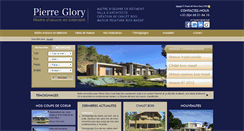 Desktop Screenshot of pierreglory.com